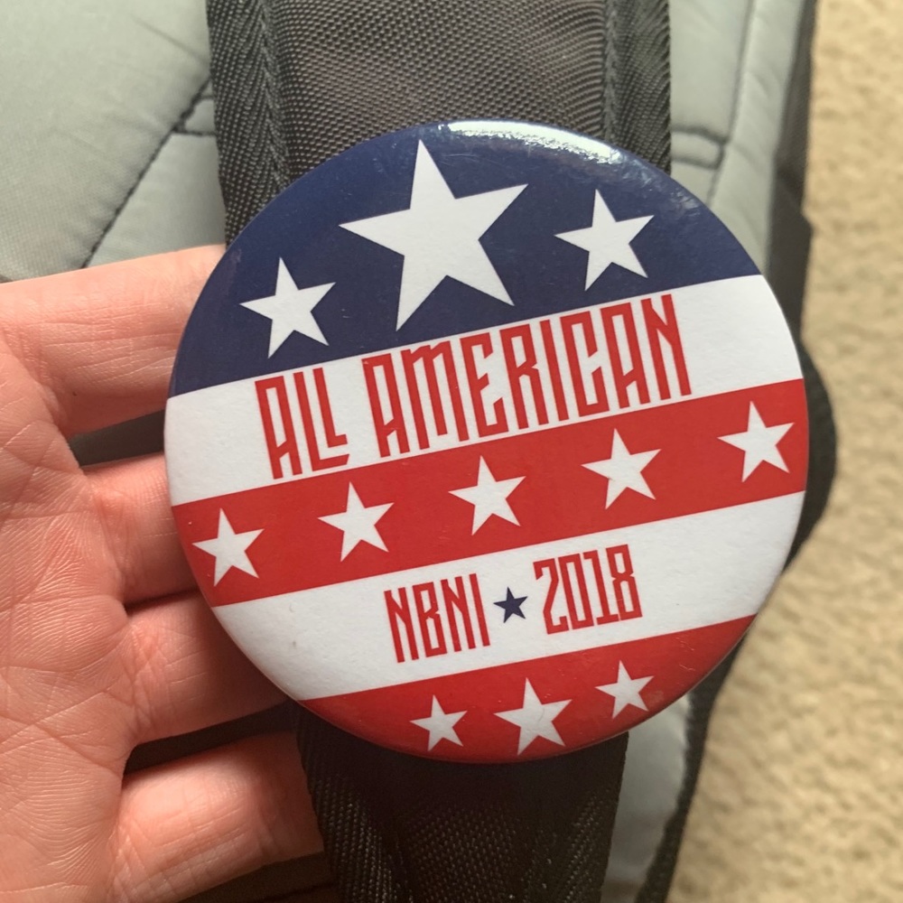 New Balance Nationals All - American Pin 2018